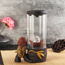LED Ceramic Changing Banckflow Home Incense Burner Holder Crystal Ball Censer