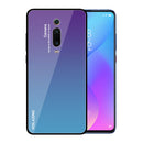 Bakeey Gradient Color Tempered Glass + Soft TPU Back Cover Protective Case for Xiaomi Mi 9T / Xiaomi Mi9T Pro / Xiaomi Redmi K20 / Redmi K20 PRO