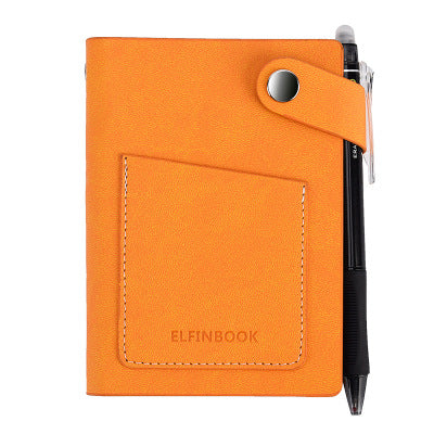 Elfinbook Mini Smart Notebook APP Backup PU Business Notebook
