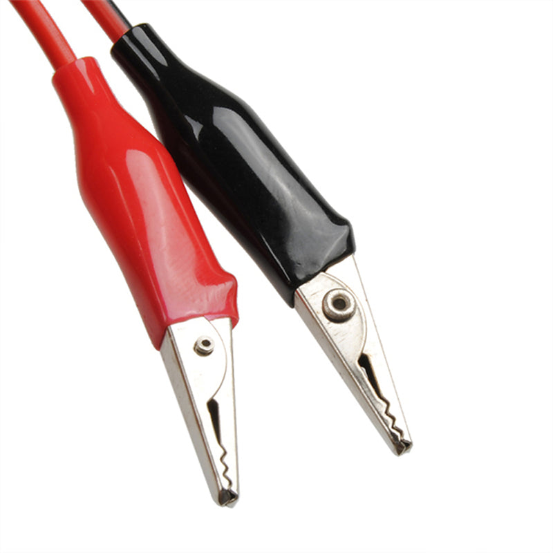 3pcs DANIU Double Stitch Alligator Test Lead Clip To Probe Cable For Multi Meters