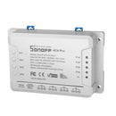 SONOFF 4CH Pro R2 10A 2200W 2.4Ghz 433MHz RF Inching/Self-Locking/Interlock Smart Home Switch + SONOFF 433MHZ Remote Controller