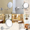 FRAP F6106 and F6108 Wall Mounted Chrome Finished Bathroom Accessories Mirrors Adjustable Distance