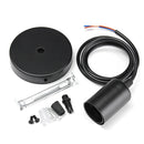 E27 Single Head Home Ceiling Pendant Lamp Light Bulb Holder Socket Hanging Fixture 1.2m