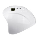 120W LED UV Nail Dryer Lamp Lights USB Charging Gel Curing Polishing Manicure Art Machine 3 Timing Settings with Memory Function