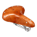 BIKIGHT Genuine Leather Cycling Bicycle Saddle Seat Comfortable Riding Cushions Bike Saddle
