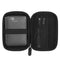 BUBM Electronic Equipment Storage Travel Bag Carry Storage Anti-Shock Protection Case for 2.5 Inch Portable HDD Hard Disk External USB Flash Drive Cable