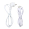 1.2M US/EU Plug 3 Prong AC Power Cord Cable For T8/T5 Integrated LED Tube Light Bulb