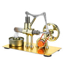 Mini Hot Air Stirling Engine Model Power Generator Motor Physics Educational Science Toy