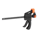 HILDA 4 Inch Wood Working Bar Clamp F Clamp Hand Tool Quick Ratchet Release Speed Squeeze for DIY