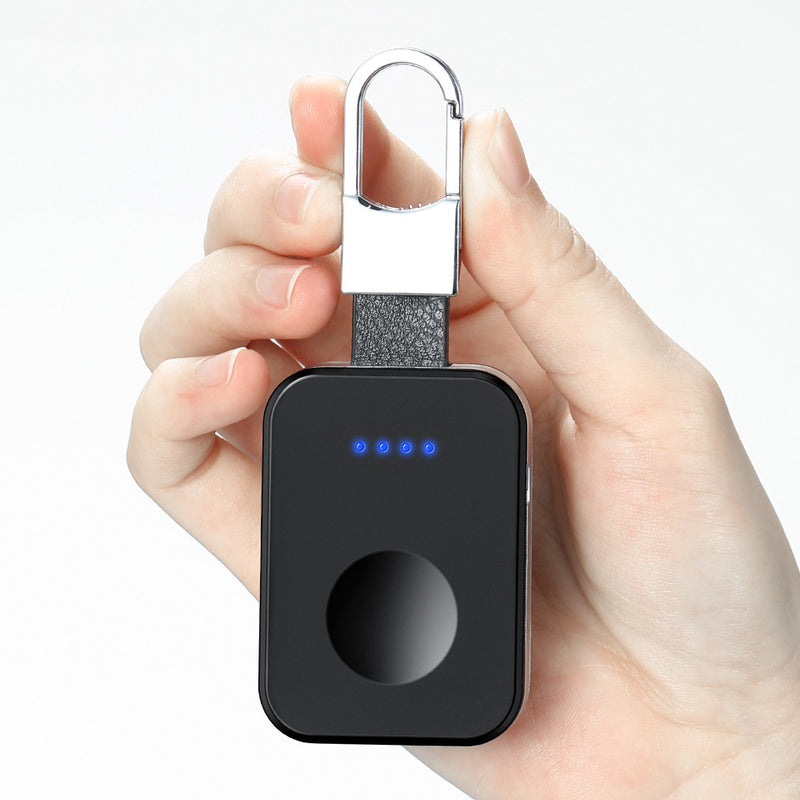 Bakeey Keychain 950mAH LED Portable Power Bank Wireless Charger For Apple i Watch Series 4 3 2
