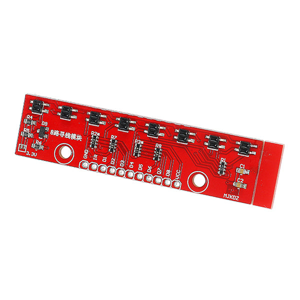 5Pcs Infrared Detection Tracking Sensor Module 8 Channel Infrared Detector Board For