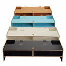 Home Office Desk PC Computer Monitor LCD TV Stand Riser Keyboard Shelf Plinth