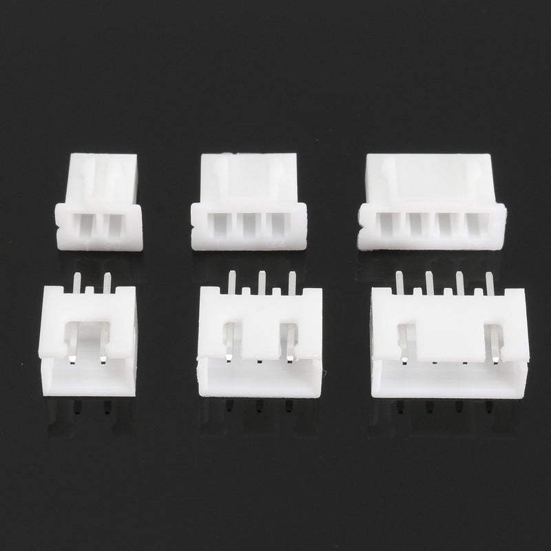 40 Set JST 2.5mm XH 2P 3P 4Pin Header Male Female Pitch Crimp Terminal Housing Wire Connector