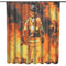Waterproof Polyester Fabric Shower Curtain Firemen Design Bathroom Home Decoration