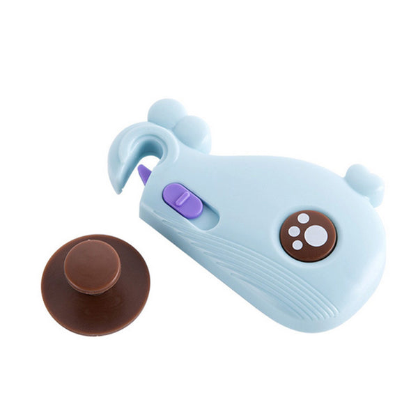 Cute Whale Baby Safety Lock Prevent Clamping Cabinet Door Locks Fridge Cupboard