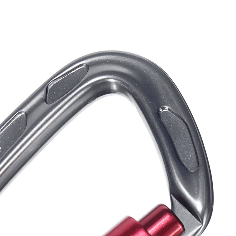 Auto-locking Carabiner D Shaped Clips for Mountain Rock Climbing Arborist Rescue