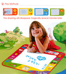 Large Magical Writing Blanket 80cm Monochrome Water Canvas Graffiti Children's Educational Toys