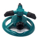 Garden Watering Tools Irrigation Law Sprinkler Automatic Three Arms 360 Degree Rotating Spray Nozzle