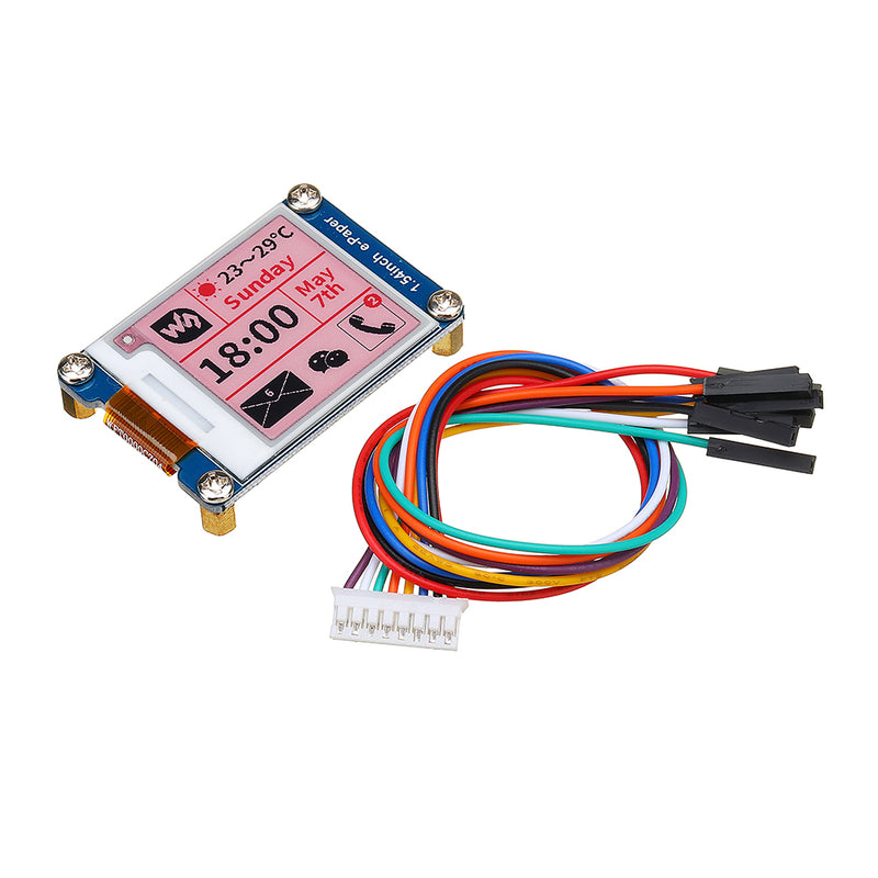 1.54 Inch E-ink Screen Display e-Paper Module SPI Support Partial Refresh For Raspberry Pi