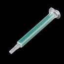 5Pcs/set 50ml 1:1 AB Glue Tube Dual Glue Cartridge Two Component Dispenser Tube with Mixing Tube Mixing Syringe for Industrial Glue Applicator