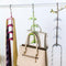 Home Degree Revolving Bag Hanger Wardrobe Tie Scarf Rack Hooks