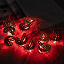 Battery Powered Gold Moon Palace 1.65M 10LED Fairy String Light for Holiday Christmas Indoor Home Decoration