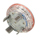 4Pcs LED Solar Energy Car Wheel Tire Flash Light Valve Cap RGB Lamp with Remote Controller