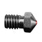 Dotbit 0.4mm V6 Ti Alloy Ruby Nozzle Compatible with PETG ABS PEI PEEK for 3D Printer