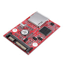 SD to SATA SD SDHC MMC Card To SATA 7+15pin HDD Hard Disk Drive Converter