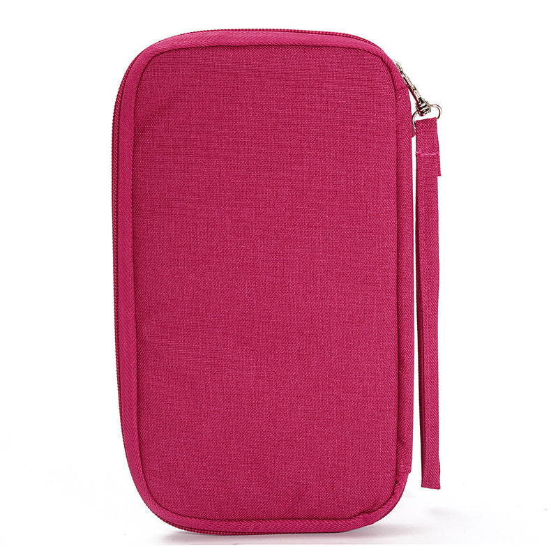 Pen Pencil Phone Passport ID Credit Card Ticket Wallet Purse Makeup Zipper Storage Holder Bag Case