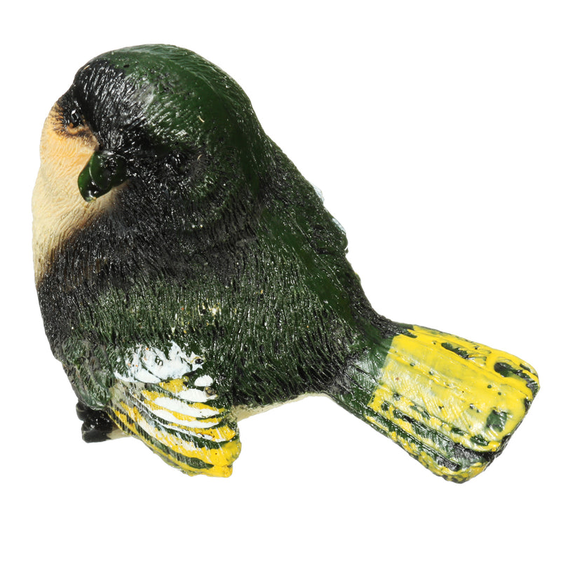 4 Pcs/Set Resin Birds Statue Figurine Home Garden DIY Bonsai Desk Decor Ornament Decorations