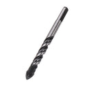 5pcs 6-12mm Black Triangle Twist Drill Bit Concrete Glass Ceramic Tile Marble Drill Bit