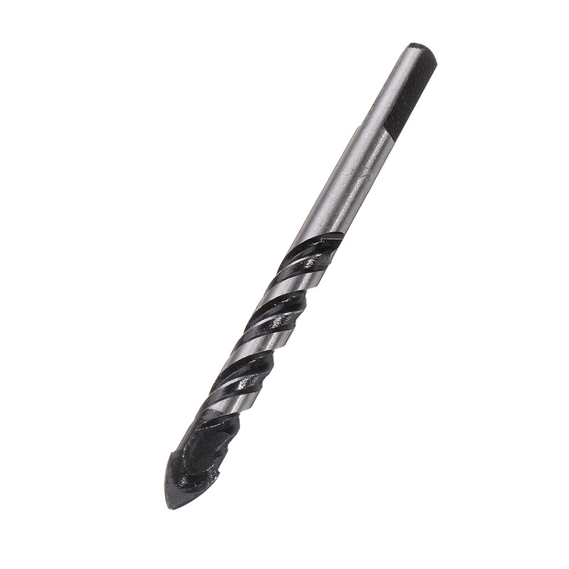 5pcs 6-12mm Black Triangle Twist Drill Bit Concrete Glass Ceramic Tile Marble Drill Bit