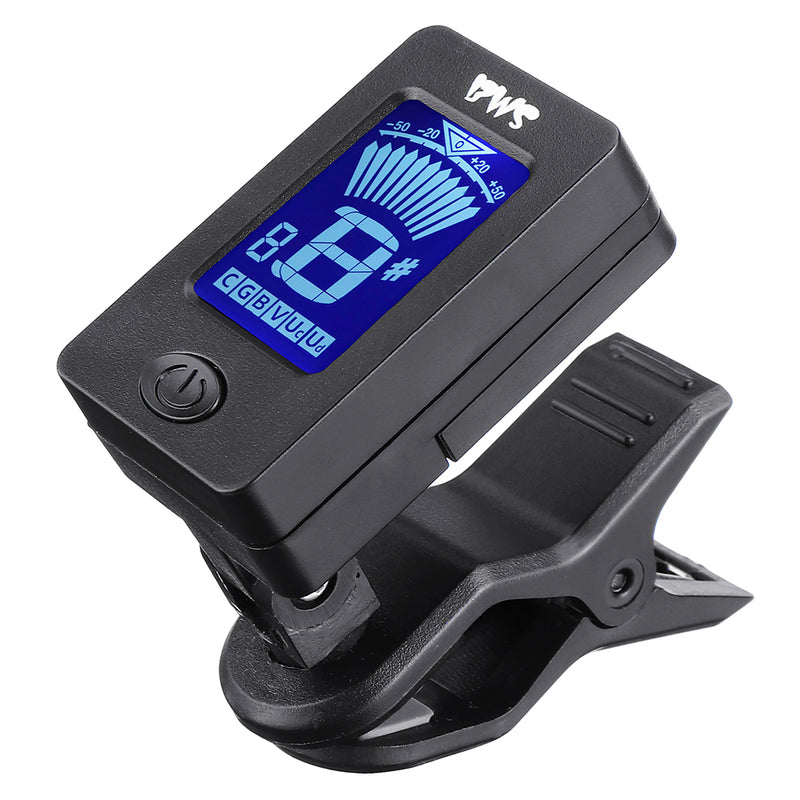 TY-20 Black Guitar Electronic Tuner Violin Ukulele Universal Guitar Versatile Tuner Clip