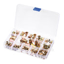 Suleve MXZN8 93Pcs Mixed Steel Rivet Nut Rivnuts Blindnuts Nutserts M3-M10 Nut Insert Rivet Assortment Kits