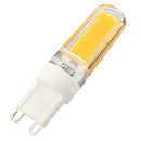 ZX Dimmable G4 G9 LED Filament Retro COB Glass Light Bulb 110V 220V Replace Holagen Light Bulb