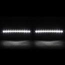 Pair Car Front Lower Bumper Grille Grill LED Daytime Running Driving Fog Lights for VW Golf MK4 1998-2004