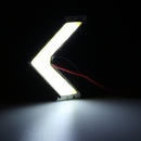 Multi-color LED COB Arrow Panels Car Side Mirror Turn Signal Indicator Light