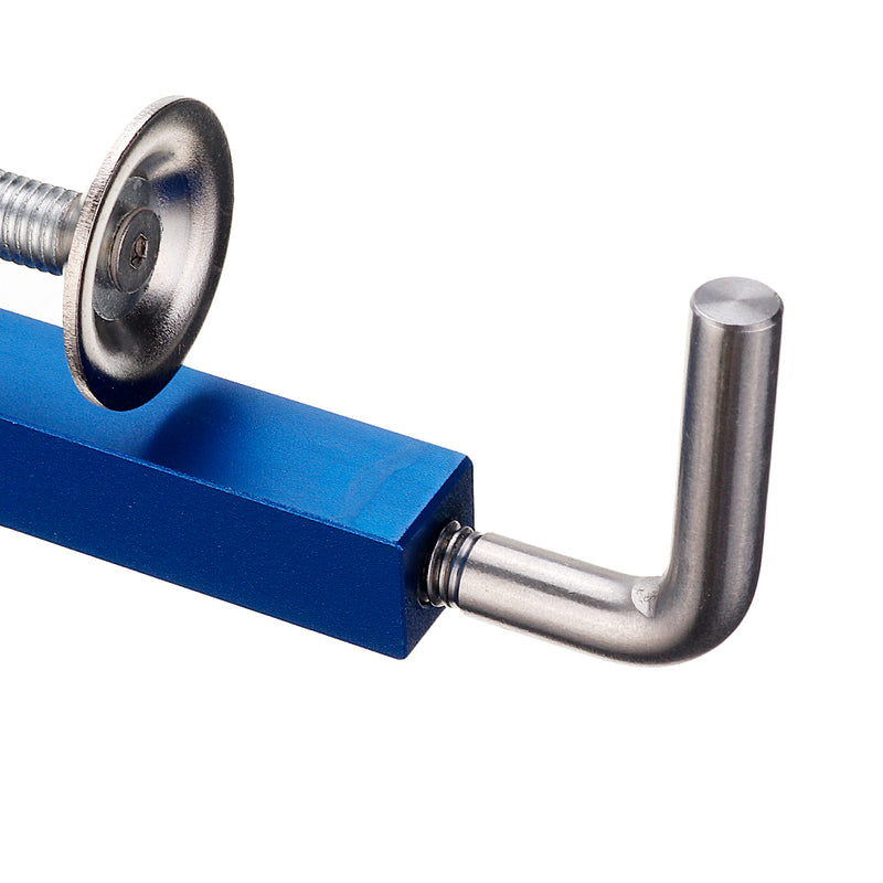 2Pcs Aluminum Alloy 360 Ratary Woodworking Clamp G Clip Dedicated Fixture Adjustable Frame Fast Fixed Clamp for Woodworking Benches