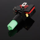 5Pcs Green 45mm Arcade Video Game Big Round Push Button LED Lighted Illuminated Lamp