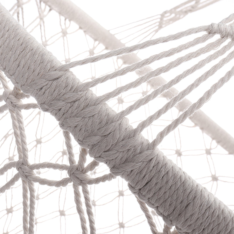 Hanging Baby Indoor Hammock Portable Child Cradle Chair Swing Outdoor Bed White