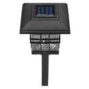 LED Solar Lights Waterproof Column Headlight Lawn Lamp for Outdoor Garden Yard