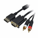 VGA High Definition Cable RCA Sound Adapter HD PAL NTSC For Sega Dreamcast DC Console