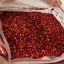 6oz / 177ml 0.4mm Red Metal Flake Auto Paint Additive