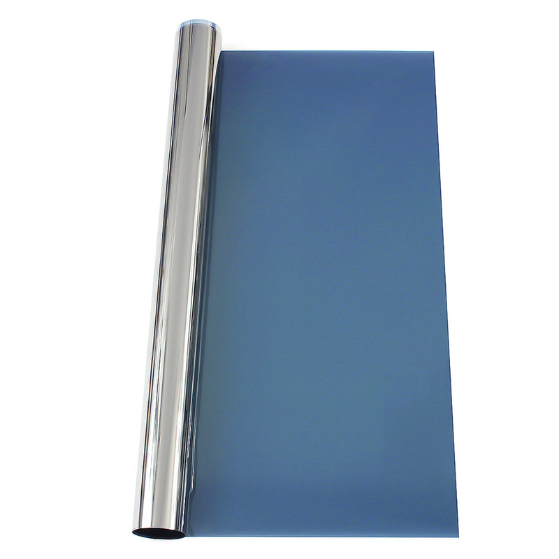 Solar Reflective Chrome Silver Window Tint Film One Way Mirror Insulation Sticker