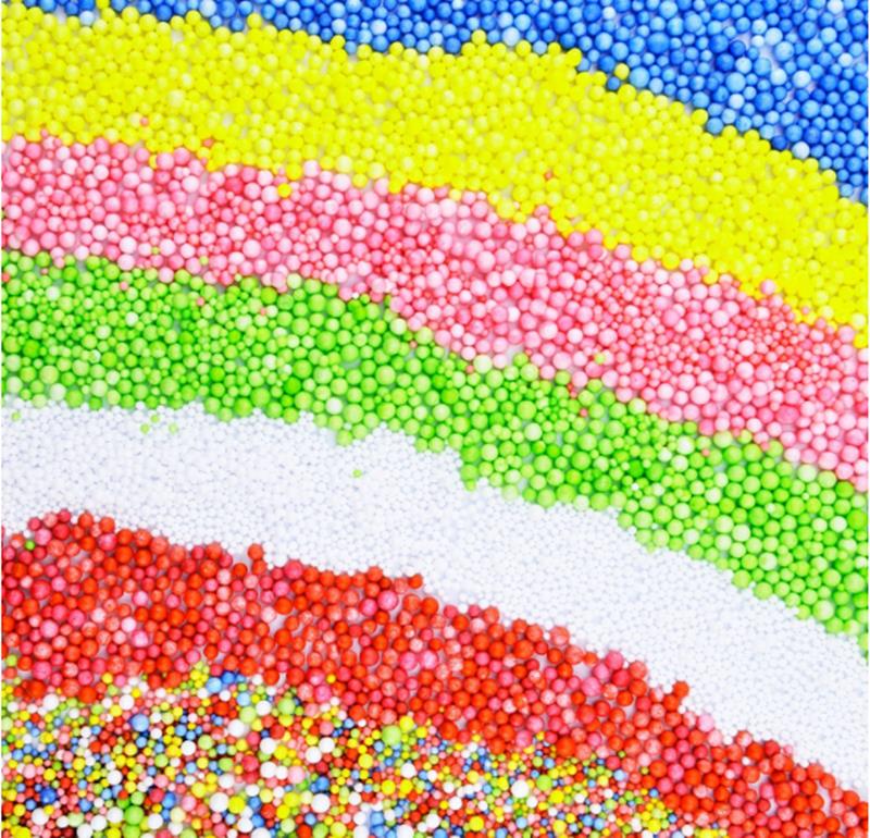 2000PCS 2.5-3.5mm DIY Slime Foam Balls Decor Accessories Styrofoam Bead Balls