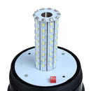 DC12-24V 80LEDs Magnetic Roof Rotating Flash Amber Beacon Strobe Tractor Warning Signal Light
