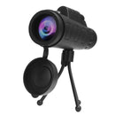 40x60 HD Monocular Camping Night Vision Telescope With Compass Phone Clip Tripod