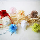 50Pcs/Lot Organza Double Layer Design Gift Bag Candy Packaging Drawstring Pocket Wedding Decor Supplies