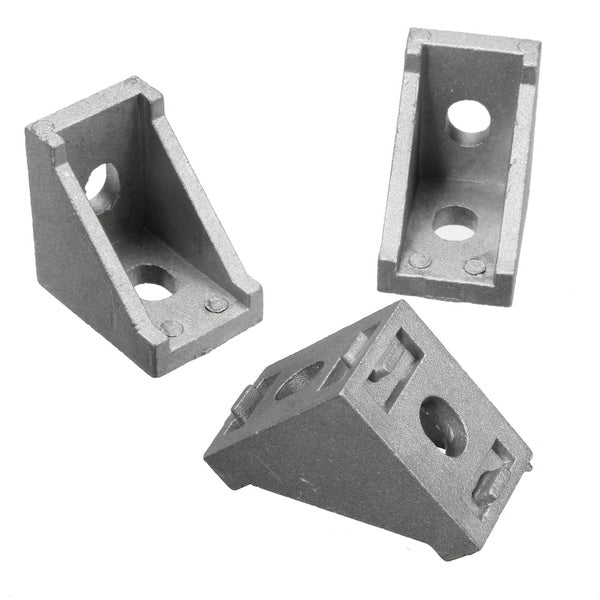 Suleve AJ28 10Pcs 2028 Aluminium Angle Corner Joint 20 Series Aluminum Extrusion 20x20mm Right Angle Bracket Furniture Fittings